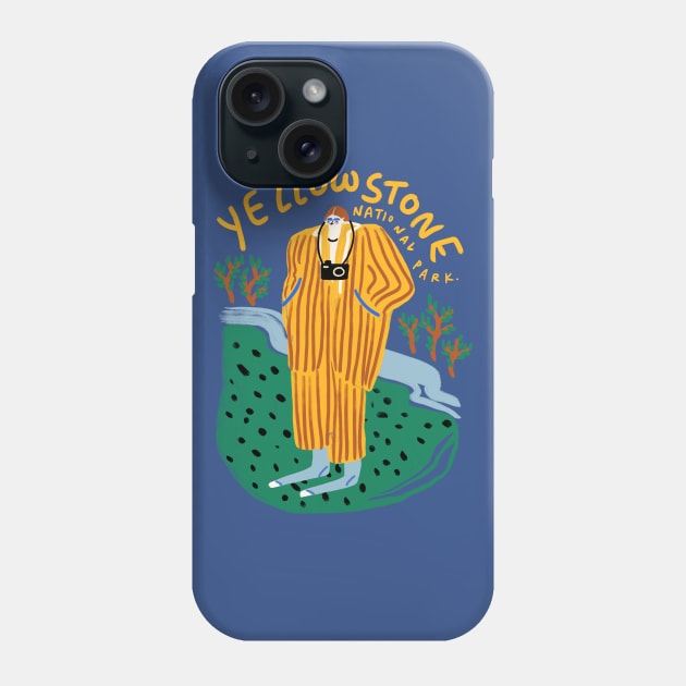 Yellowstone Phone Case by visbii