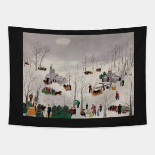 grandma moses Tapestry