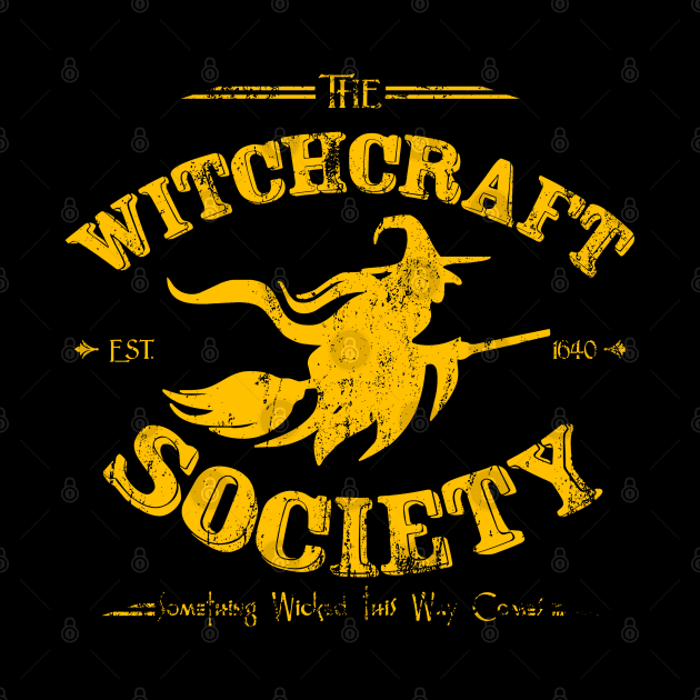 Witchcraft Society, distressed by hauntedjack