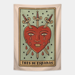 Tres de Espadas Tapestry