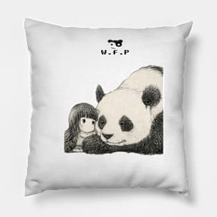 Panda love Pillow