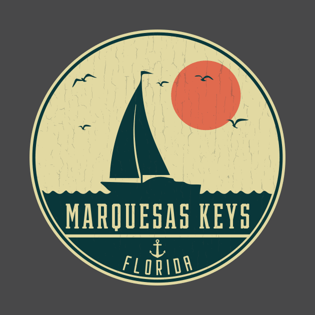 Marquesas Keys Florida Sailing Design by dk08