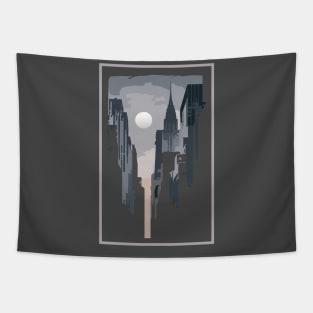 city grey Tapestry