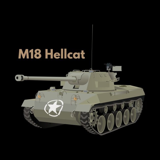 M18 Hellcat American WW2 Tank Destroyer by NorseTech