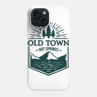 old town hot springs Phone Case