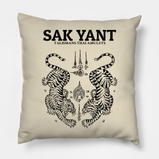 Sak Yant Tigers Pillow