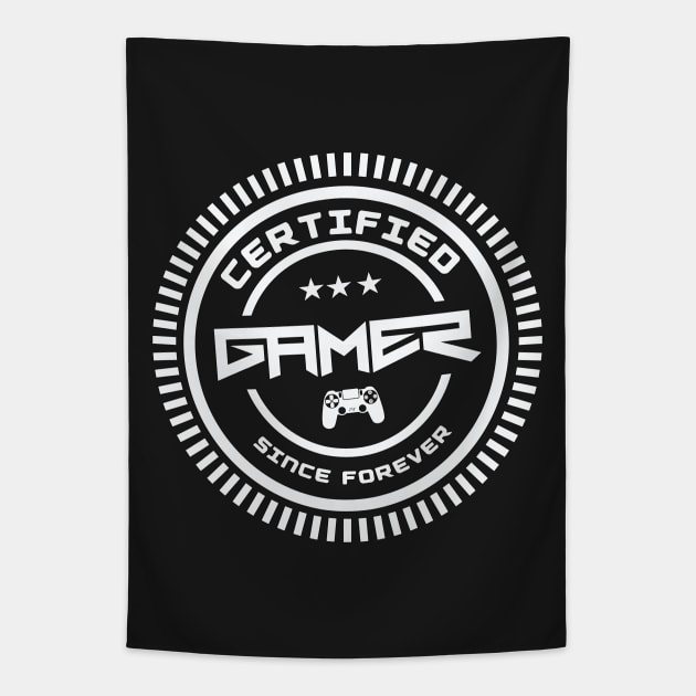 Certified GAMER Tapestry by Naumovski