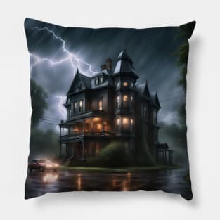 The Old Dark House Pillow