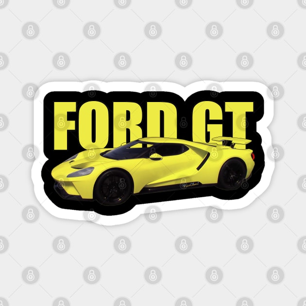 2018 Ford GT Magnet by vivachas