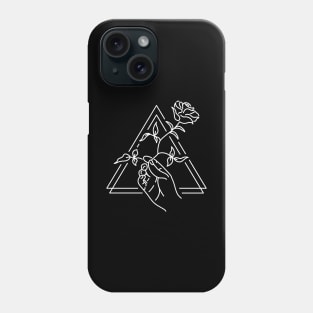 Hand and Rose Phone Case