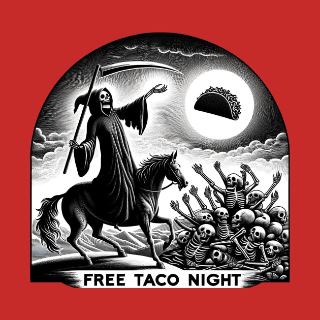 Free Taco Night by HauntedRobotLtd