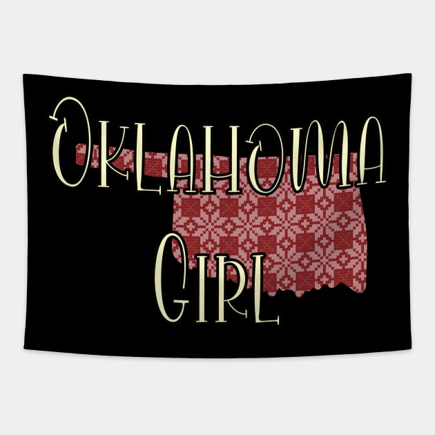 Oklahoma Girl Tapestry by Flux+Finial