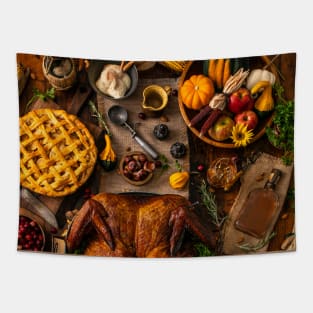 A Palate-Pleasing Feast Wall Art Home Decor Tapestry