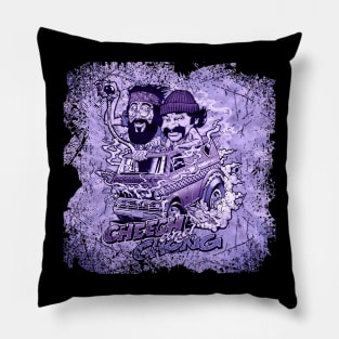 Vintage Smoky Cheech Comedy Pillow