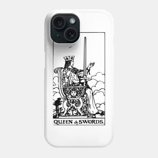 queen of swords Phone Case