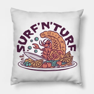 Surf and Turf Pillow