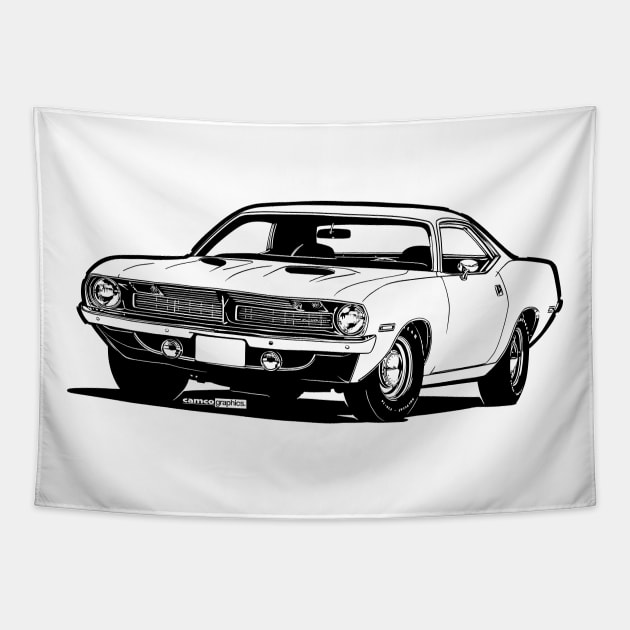 Camco Car Tapestry by CamcoGraphics