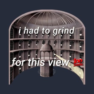 Panopticon meme I had to grind for this view T-Shirt