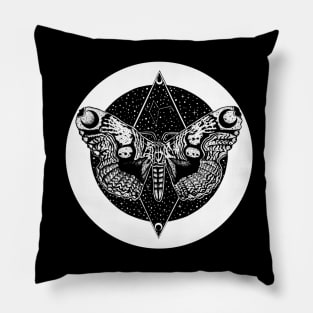 Celestial Moth Pillow