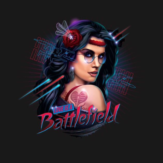 Love Is A Battlefield by RockyDavies