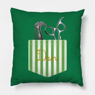 Green Dapper Dan Pocket Pillow