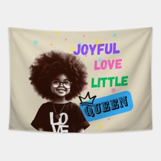 Joyful Love Little Queen Tapestry