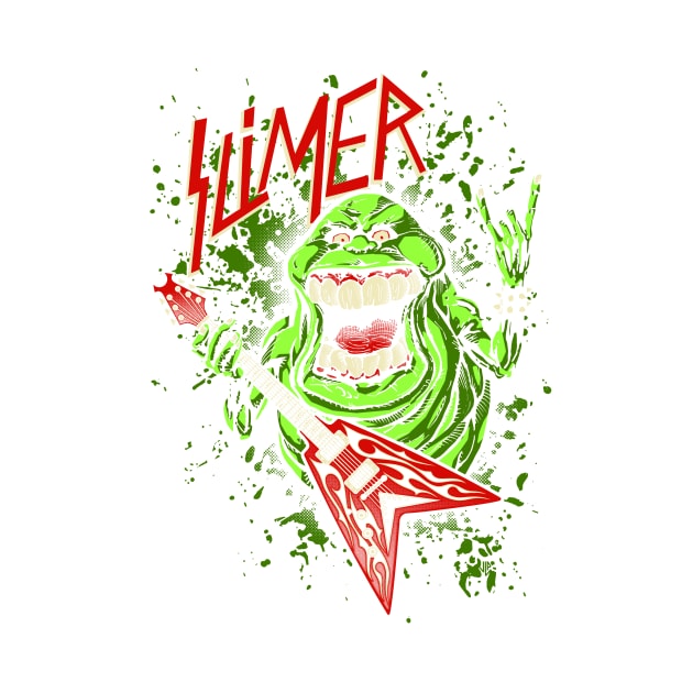 SLIMER THRASHIN' MAD by HELLJESTER