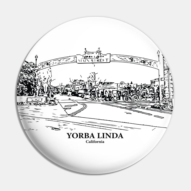 Yorba Linda - California Pin by Lakeric