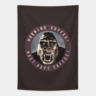 Coffee Kong v3 Tapestry