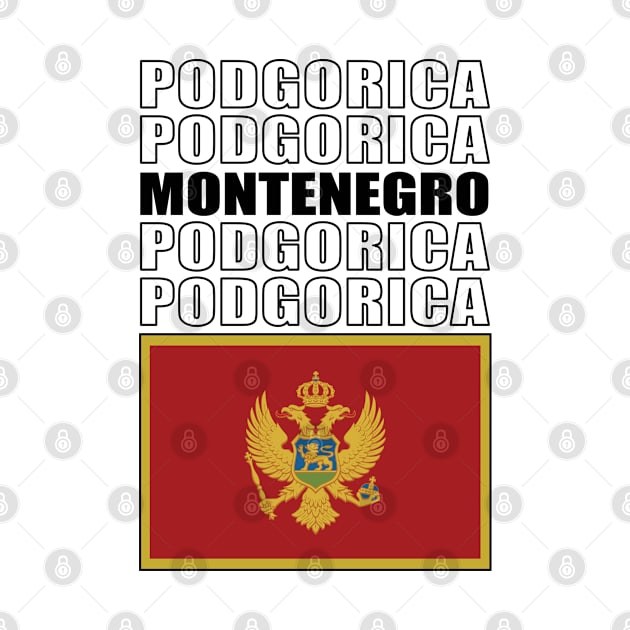 Flag of Montenegro by KewaleeTee