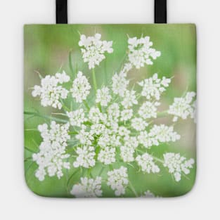 Small white flowers Tote