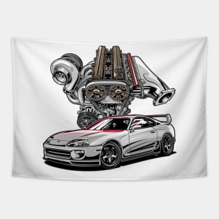 Supra 2jz Tapestry