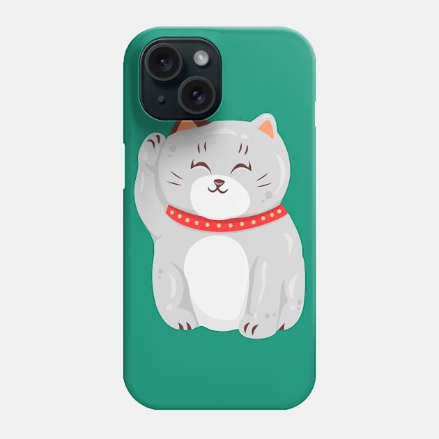 FortuNEKO - "Sasha" Phone Case by AnishaCreations