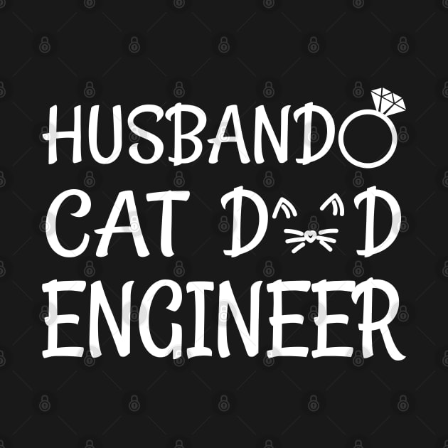 cat dad engineer by Elhisodesigns