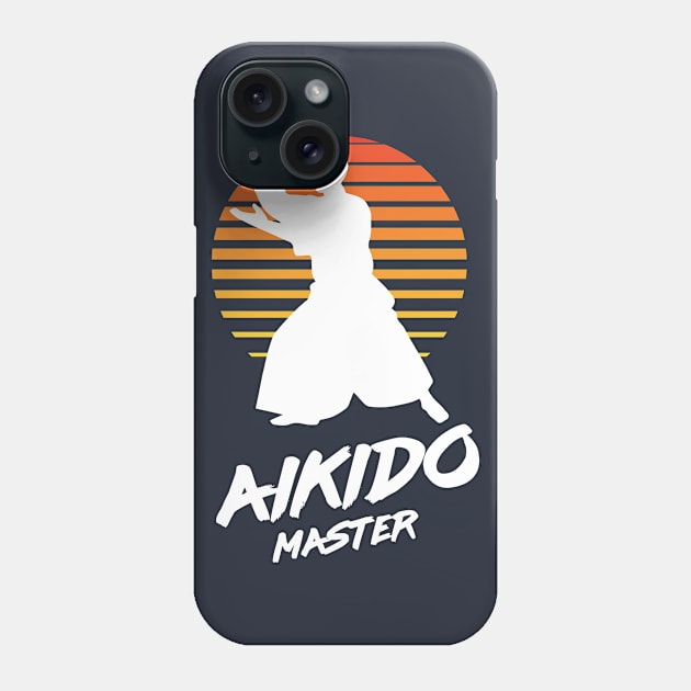 Aikido Master - Martial Arts Phone Case by Nonstop Shirts