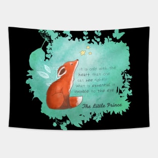 The Little Prince - Essential is invisible to the eye Tapestry