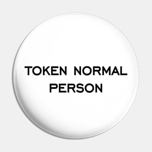 token normal person Pin