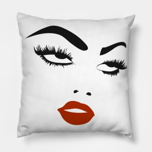 Glam Eye Roll Pillow