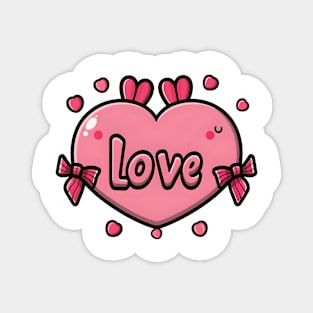 Love heart valentine's day gift Magnet