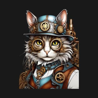 Steampunk cat T-Shirt