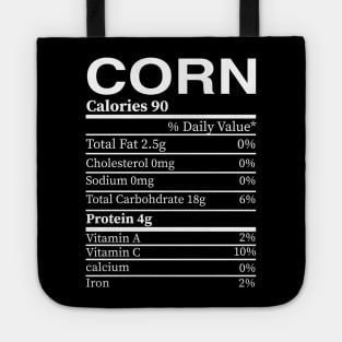 Funny Corn Nutrition Tote