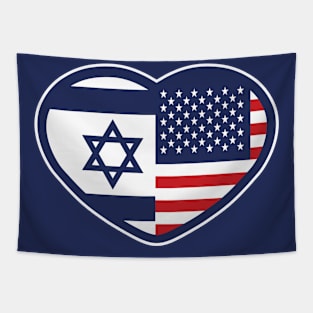 USA and Israel Tapestry