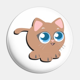 Cute baby cat Pin