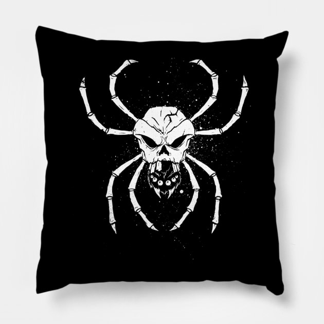 Skulltula and Crossbones Pillow by blairjcampbell