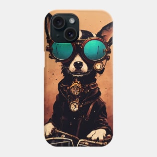 Vintage chihuahua portrait Phone Case