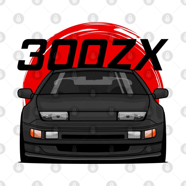 Black 300ZX Z32 by GoldenTuners