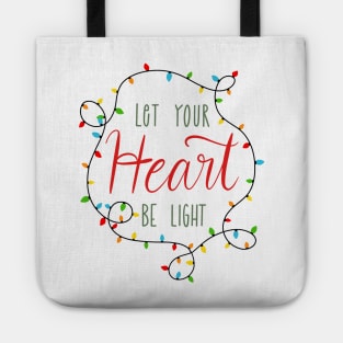 christmas lights Tote