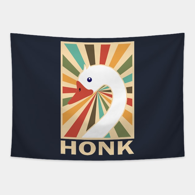 Honk Tapestry by Indiecate