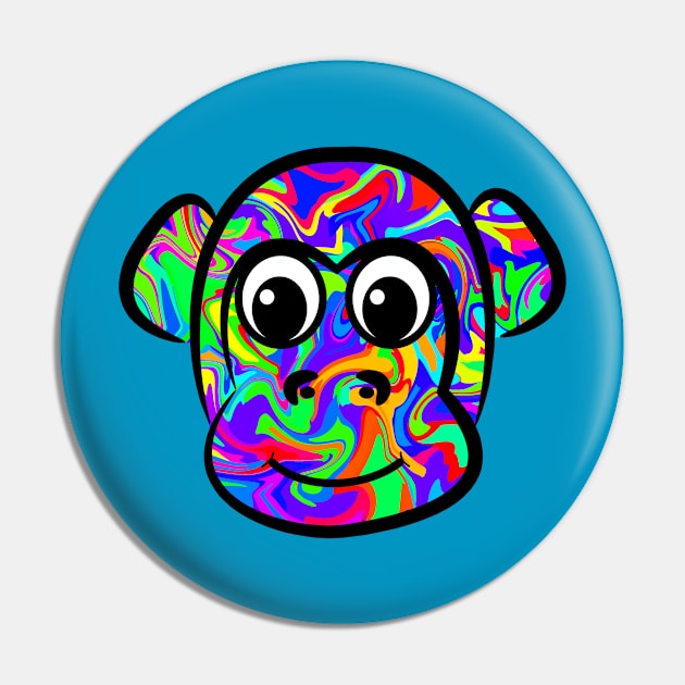 Monkey Pin by Shrenk