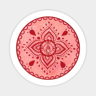 Mandala root chakra Magnet